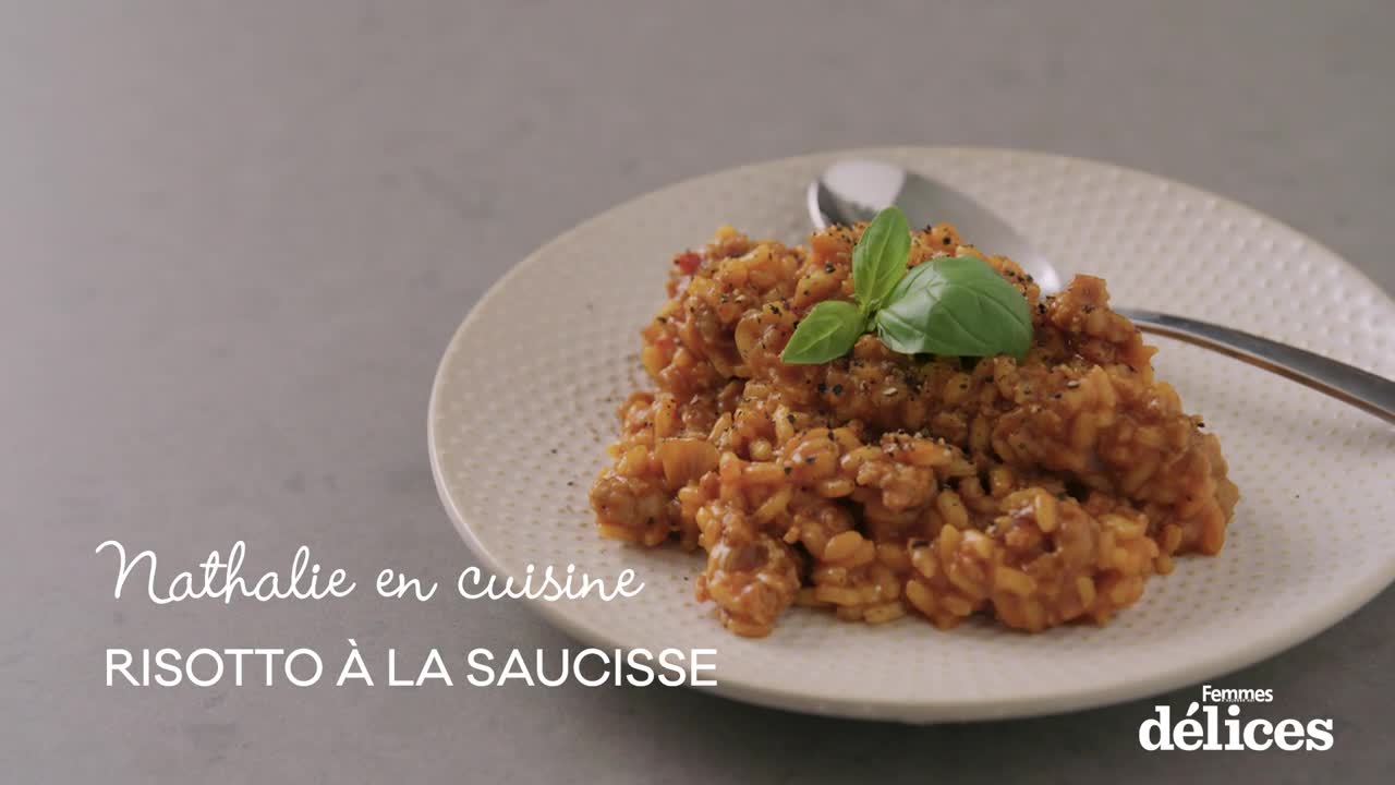 Risotto A La Saucisse Cuisine Et Recettes Recette Femmes D